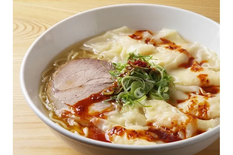 エビしおワンタン麺